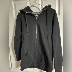 Tna black zip up hoodie